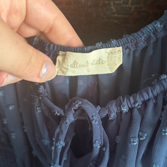 Altar'd State Off-the-Shoulder Dress Small Boho Cottagecore - Picture 3 of 8